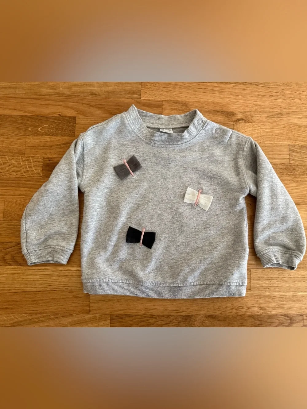 Carter's Pink Tulle-Hem Pullover and butterfly Grey sweater 18 M